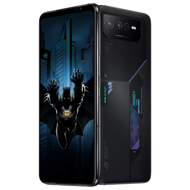 ASUS ROG Phone 6D Batman Edition, 12 GB/256 GB, 6,78 collas, Night Black