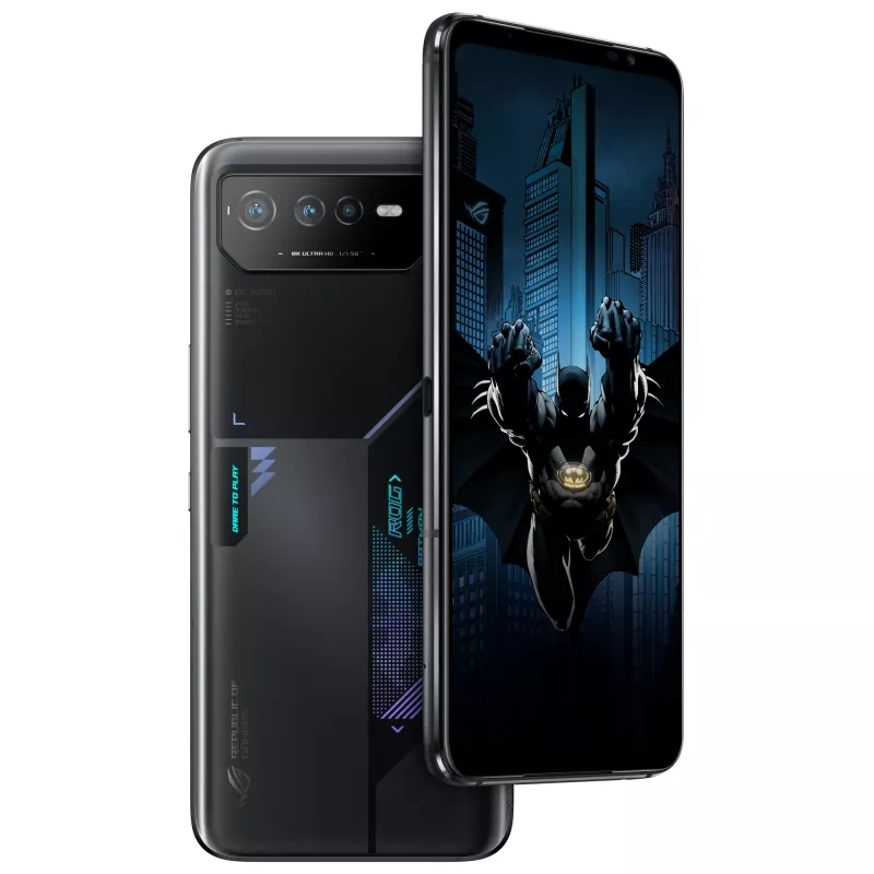 ASUS ROG Phone 6D Batman Edition, 12 GB/256 GB, 6,78 collas, Night Black