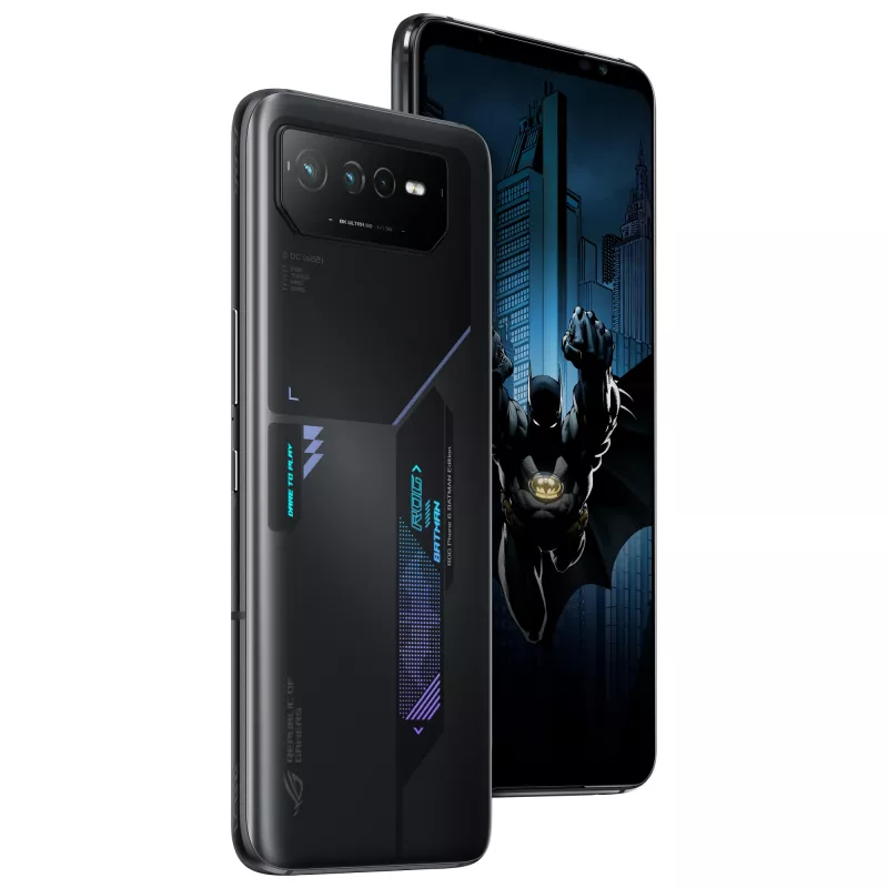 ASUS ROG Phone 6D Batman Edition, 12 GB/256 GB, 6,78 collas, Night Black