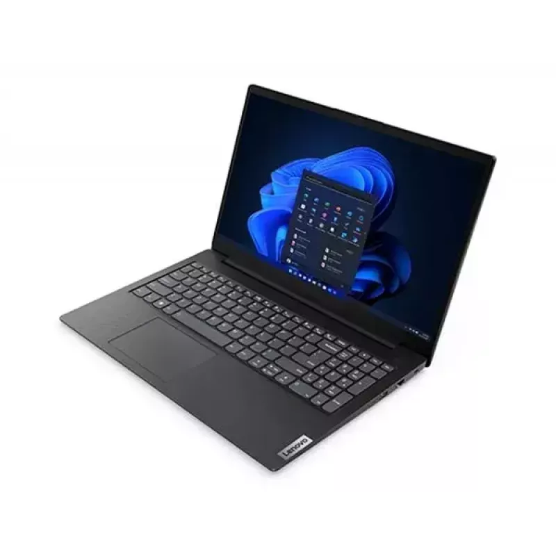 Portatīvais dators Lenovo V V15 AMD Ryzen 5 7520U, 15,6 collu Full HD, 16 GB LPDDR5, 512 GB SSD, AMD Radeon 610M, Windows 11 Pro, Melns