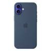 APPLE Apple silikona maciņš ar MagSafe iPhone 16 Plus Denim
