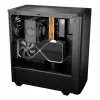 Datora korpuss bequiet! PURE BASE 501 Airflow Window MIDI Tower — ATX, rūdīts stikls, atbalsts 3x140/240 mm, 2x3,5 collu + 5x2,5 collu, USB-A x2, USB-C x1
