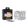 be quiet! LIGHT WINGS LX 120mm PWM 3 gab. balts datora korpusa ventilators 12 cm 3 gab.