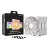 be quiet! LIGHT WINGS LX 140mm PWM High Speed 3-Pack balta Computer case Fan 14 cm 3 gab.