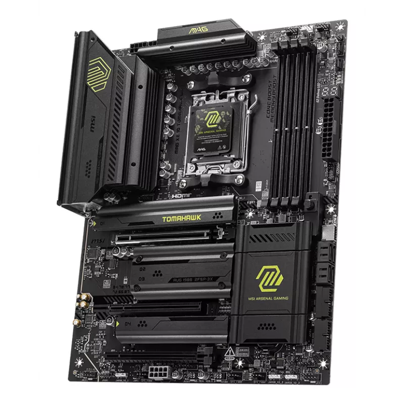 Mātesplate MSI MAG X870 TOMAHAWK WIFI — AMD X870, Socket AM5, ATX, DDR5, Wi‑Fi 7, 2.5GbE