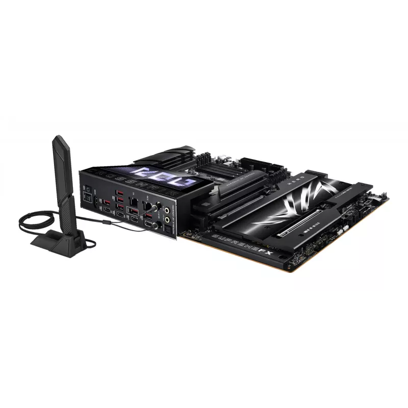 Mātesplate ASUS ROG CROSSHAIR X870E HERO — AMD X870E, Socket AM5, ATX, 4× DDR5 DIMM, 192GB, Wi‑Fi 7, Bluetooth 5.4