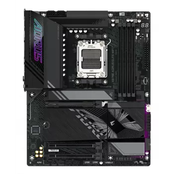 Mātesplate GIGABYTE X870E AORUS ELITE WIFI7 ATX, AMD X870E, Socket AM5, DDR5, 4x DIMM, Wi‑Fi 7, 2.5Gb LAN