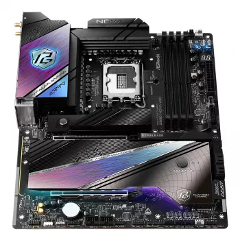 Mātesplate ASRock Z890 Nova WiFi LGA1851 Intel Z890 4 x DDR5 1 x HDMI 2.1 TMDS/FRL 8G 2 x Thunderbolt 4 ATX
