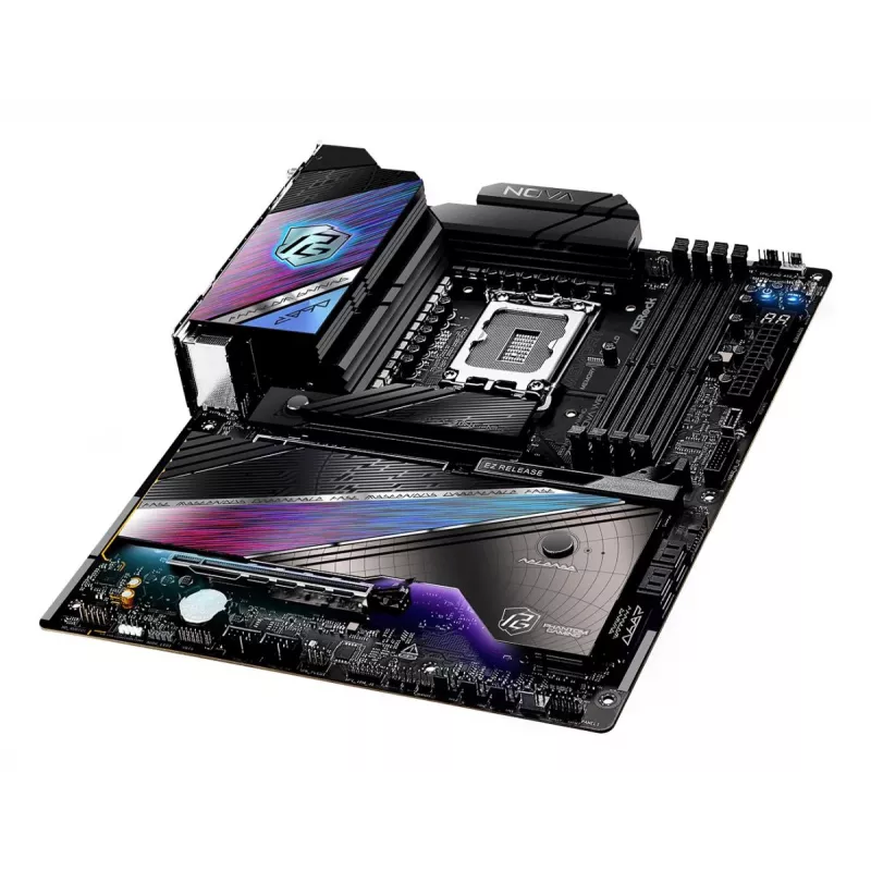 Mātesplate ASRock Z890 Nova WiFi LGA1851 Intel Z890 4 x DDR5 1 x HDMI 2.1 TMDS/FRL 8G 2 x Thunderbolt 4 ATX
