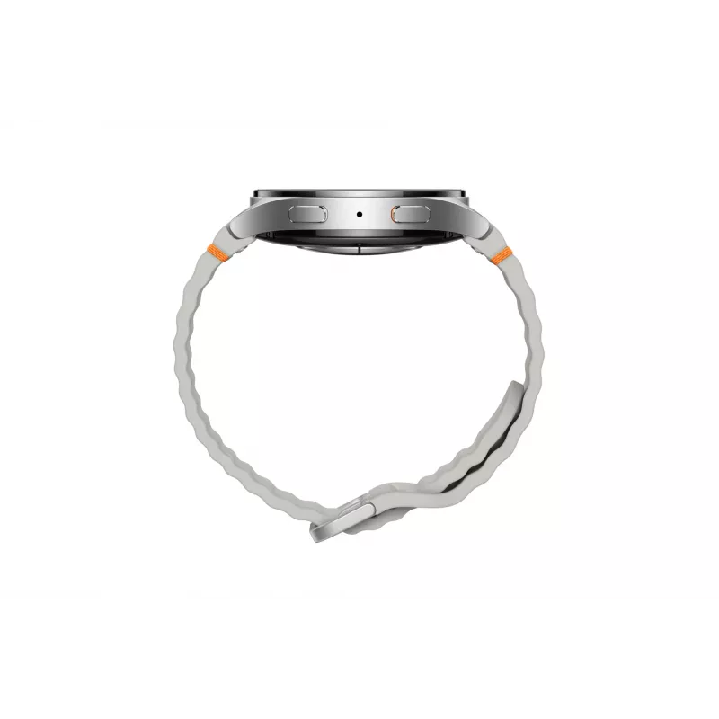 Samsung Galaxy Watch7 3,81 cm (1,5) AMOLED 44 mm Digitāls 480 x 480 pikseļi Skārienekrāns Sudrabs Wi-Fi GPS (satelīts)