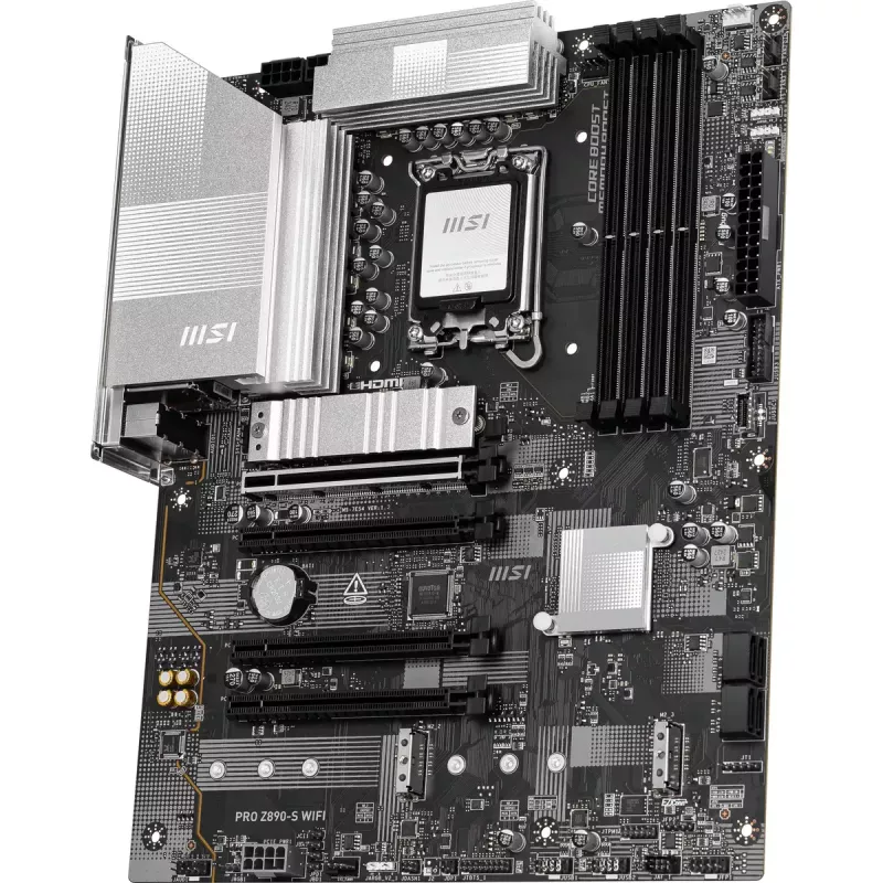MSI PRO Z890-S WIFI mātesplate Intel Z890 LGA 1851 (Socket V1) ATX