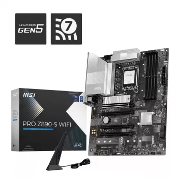 MSI PRO Z890-S WIFI mātesplate Intel Z890 LGA 1851 (Socket V1) ATX