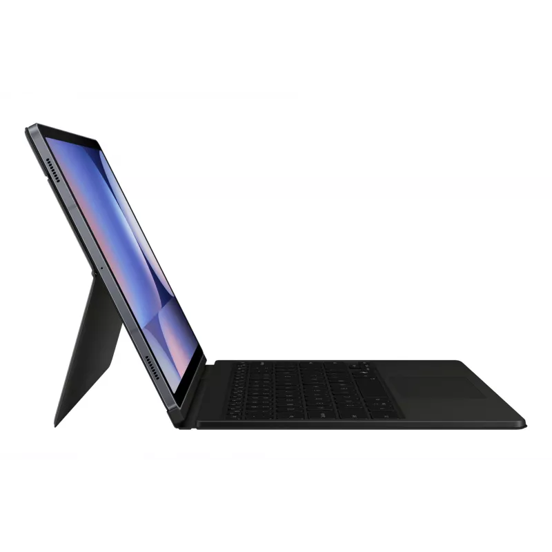 Samsung EF-DX825 QWERTZ vācu Pogo Pin Melns