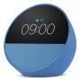 Viedais displeja skaļrunis Amazon Echo Spot — 2,83 collas (7,19 cm) 320×240, MediaTek CPU, Wi‑Fi a/b/g/n/ac, 2,1 W skaļrunis, zils