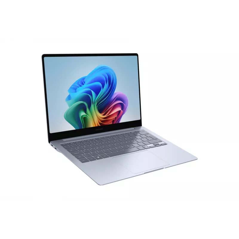 Samsung Galaxy Book4 Edge NP940XMAA-EXP Snapdragon X1E-80-100 klēpjdators 35,6 cm (14 collu) skārienekrāns WQXGA+ 16 GB LPDDR5x-SDRAM 512 GB eUFS Wi-Fi 7 (802.11be) Windows 11 Home Zils