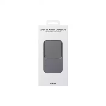 Bezvadu lādētājs Samsung EP-P5400, 15 W, pelēks, USB iekštelpu lādētājs, saderīgs ar austiņām, viedtālruņiem un viedpulksteņiem