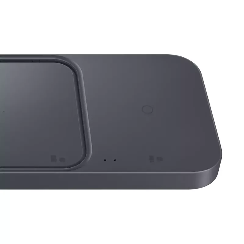 Bezvadu lādētājs Samsung EP-P5400, 15 W, pelēks, USB iekštelpu lādētājs, saderīgs ar austiņām, viedtālruņiem un viedpulksteņiem