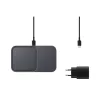 Bezvadu lādētājs Samsung EP-P5400, 15 W, pelēks, USB iekštelpu lādētājs, saderīgs ar austiņām, viedtālruņiem un viedpulksteņiem