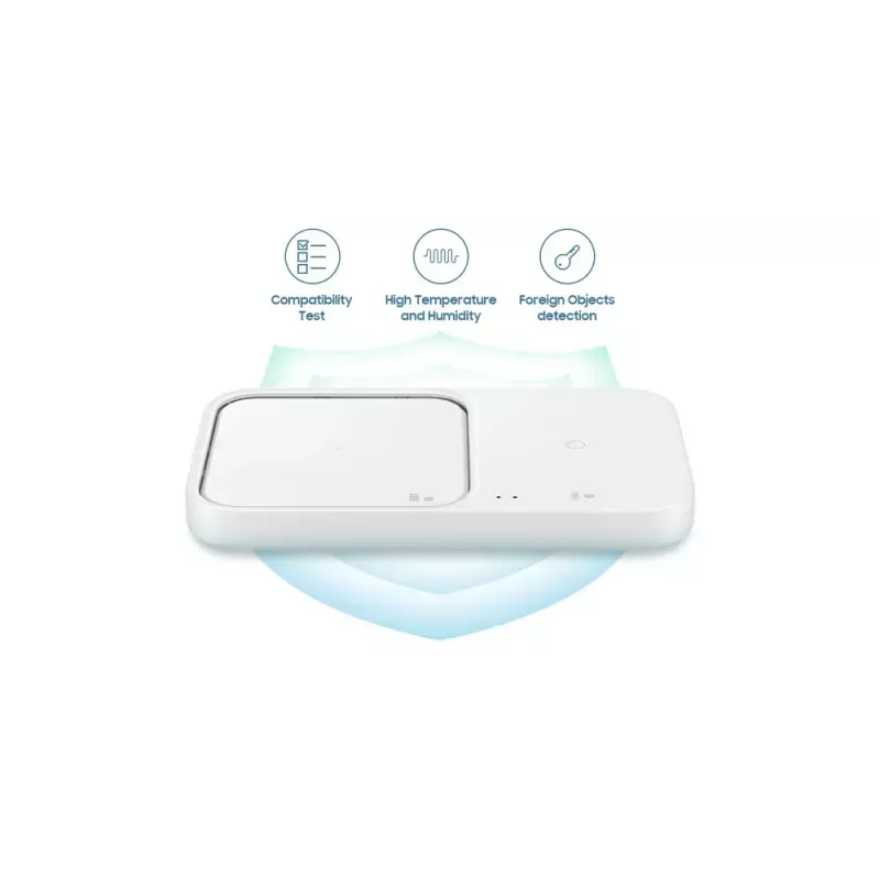 Samsung EP-P5400 Austiņas, Viedtālrunis, Viedpulkstenis Balts USB Bezvadu uzlāde Ātrā uzlāde Iekštelpu