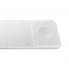 Samsung Wireless Charger Trio austiņām, viedtālrunim, viedpulkstenim balts USB bezvadu uzlāde Ātra uzlāde Iekštelpām