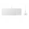 Samsung Wireless Charger Trio austiņām, viedtālrunim, viedpulkstenim balts USB bezvadu uzlāde Ātra uzlāde Iekštelpām