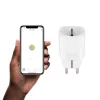 Smart plug Hombli Smart Socket EU by Avanca International BV — Wi‑Fi, 220–250 V, 50–60 Hz, maks. 3540 W, iekštelpām, balts, plastmasa, 46×46×84 mm