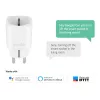 Smart plug Hombli Smart Socket EU by Avanca International BV — Wi‑Fi, 220–250 V, 50–60 Hz, maks. 3540 W, iekštelpām, balts, plastmasa, 46×46×84 mm