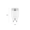 Smart plug Hombli Smart Socket EU by Avanca International BV — Wi‑Fi, 220–250 V, 50–60 Hz, maks. 3540 W, iekštelpām, balts, plastmasa, 46×46×84 mm
