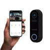 Smart Doorbell Hombli Pack Melns balta IP65 Wireless 1080p
