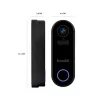 Smart Doorbell Hombli Pack Melns balta IP65 Wireless 1080p