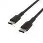 BELKIN USB-C uz USB-C kabelis 1m Melns