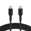 BELKIN USB-C uz USB-C kabelis 1m Melns