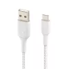 USB kabelis Belkin BoostCharge CAB002BT2MWH 2m USB A uz USB C balts