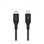 BELKIN USB kabelis - Boostcharge - USB-C uz USB-C kabelis 240 W - 1 m - melns