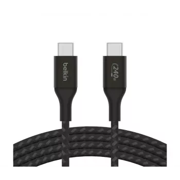 BELKIN USB kabelis - Boostcharge - USB-C uz USB-C kabelis 240 W - 1 m - melns