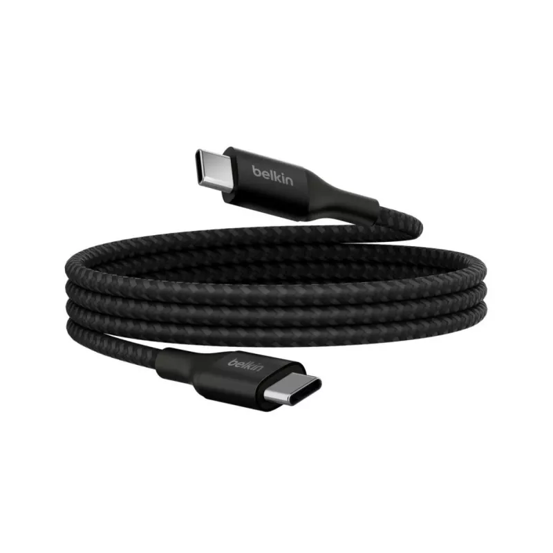 BELKIN USB kabelis - Boostcharge - USB-C uz USB-C kabelis 240 W - 1 m - melns