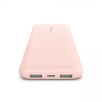 BELKIN 10k Mah ārējais akumulators USB-c/USB-a 15w - Rozā