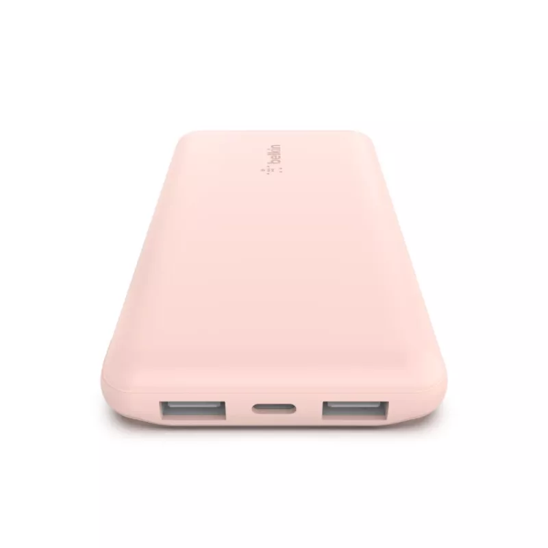 BELKIN 10k Mah ārējais akumulators USB-c/USB-a 15w - Rozā