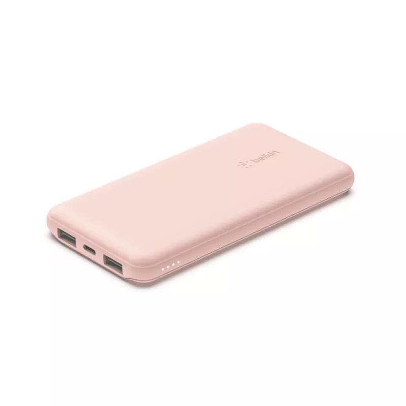 BELKIN 10k Mah ārējais akumulators USB-c/USB-a 15w - Rozā