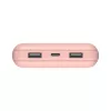 BELKIN Power Bank 20k USB-a un USB-c 15w Rozā