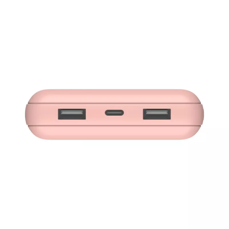 BELKIN Power Bank 20k USB-a un USB-c 15w Rozā