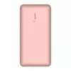 BELKIN Power Bank 20k USB-a un USB-c 15w Rozā