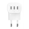 BELKIN Wall Charger - Boostcharge - USB-c 3-port Charger - With Pps 67w - balta
