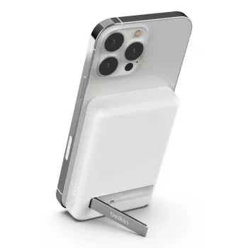 BELKIN Magnetic Wireless Power Bank 5000mah balta