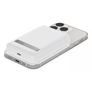 BELKIN Magnetic Wireless Power Bank 5000mah balta
