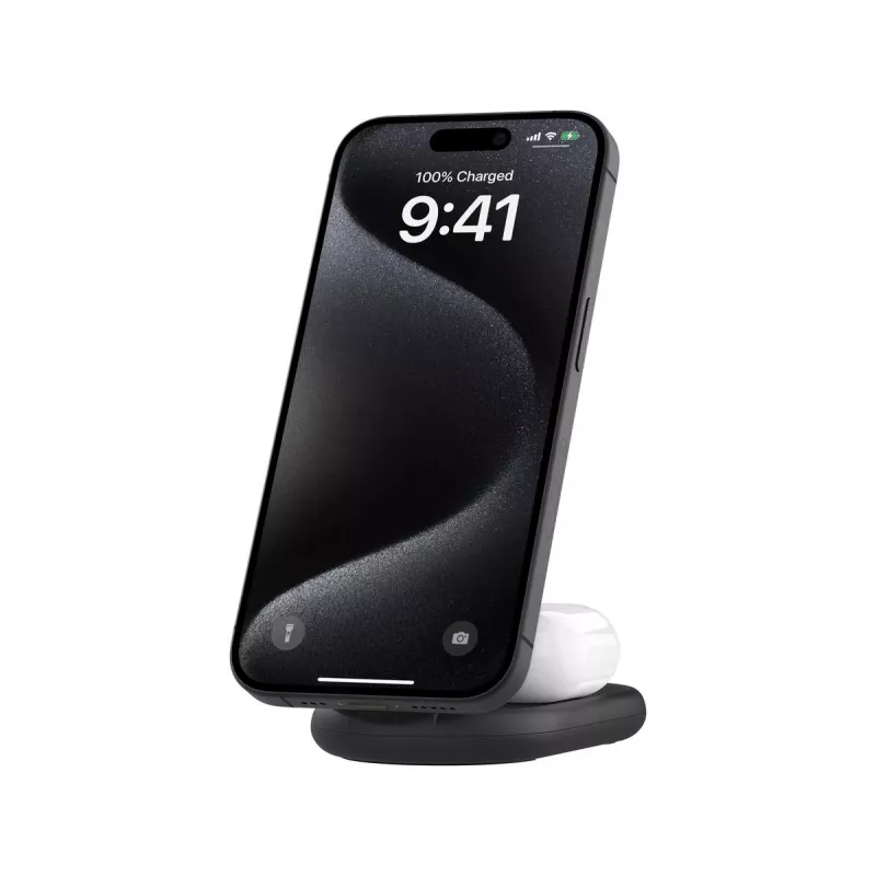 Bezvadu lādētājs Belkin BoostCharge WIZ028VFBK ātrā uzlāde USB Type-C iekštelpām