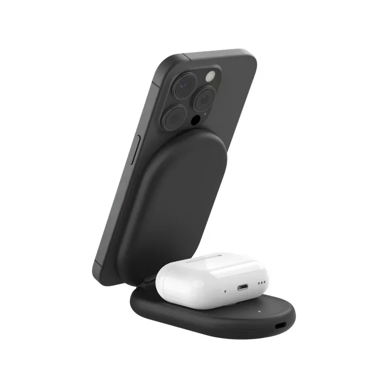 Bezvadu lādētājs Belkin BoostCharge WIZ028VFBK ātrā uzlāde USB Type-C iekštelpām