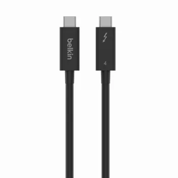 BELKIN Thunderbolt 4 kabelis USB-C melns USB-C 40 Gbit/s 100 W aktīvs 2 m