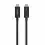 BELKIN Thunderbolt 4 kabelis USB-C melns USB-C 40 Gbit/s 100 W aktīvs 2 m