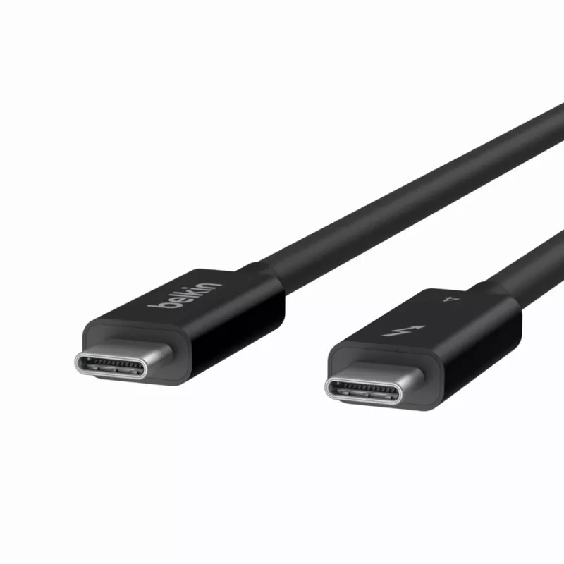BELKIN Thunderbolt 4 kabelis USB-C melns USB-C 40 Gbit/s 100 W aktīvs 2 m